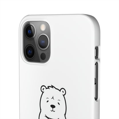 Friendly bear - iPhone Snap Case