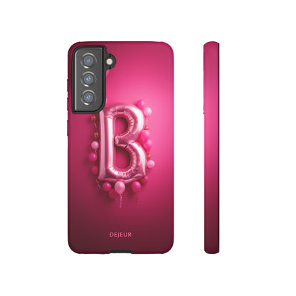 B Magenta Pink Balloons - Samsung Galaxy Tough Case