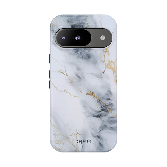 White Gold Marble - Google Pixel Tough Case