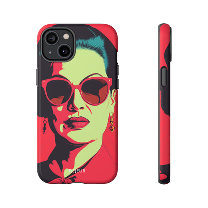 Umm Kulthum Red - iPhone Tough Case