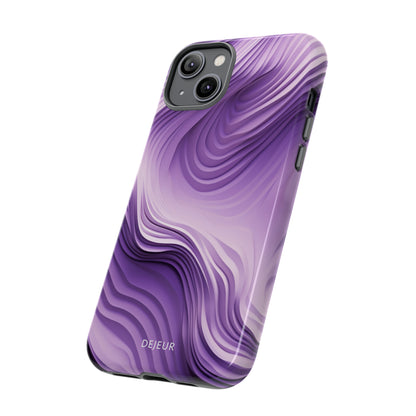 Violet Waves - iPhone Tough Case