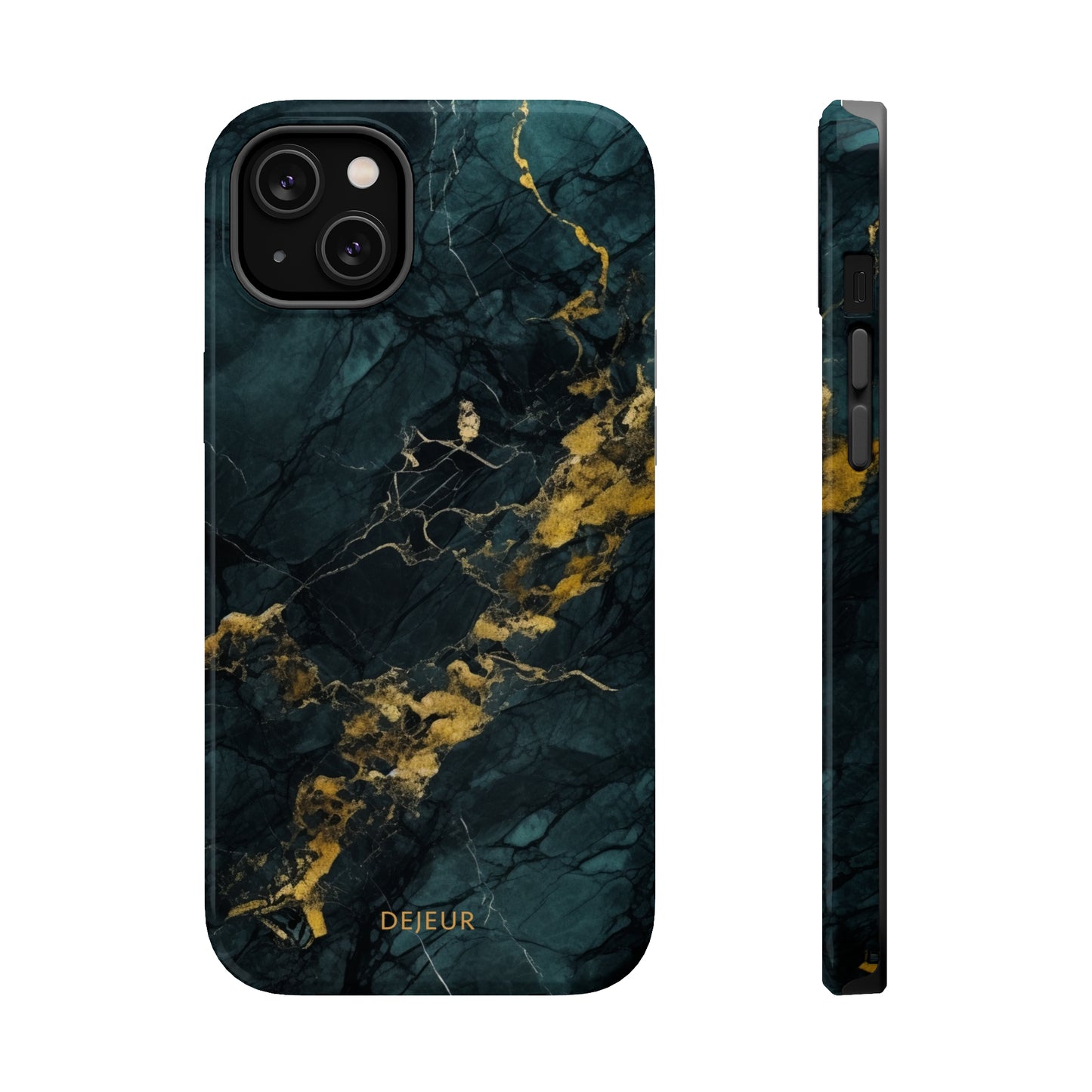 Gold Shadow Marble - iPhone MagSafe Tough Case