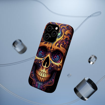 Paisley Skull - iPhone MagSafe Tough Case