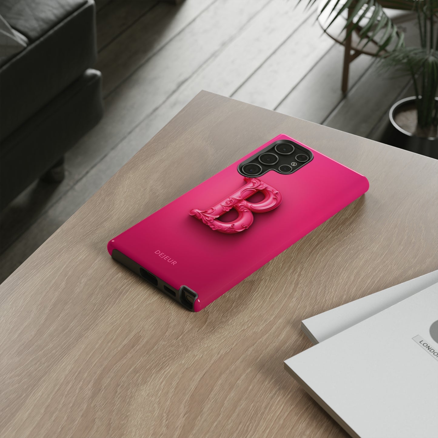 B Hot Pink - Samsung Galaxy Tough Case