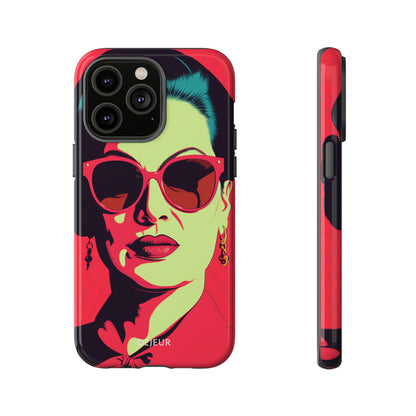 Umm Kulthum Red - iPhone Tough Case