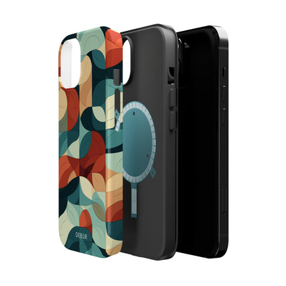 Abstract Circular Shapes - iPhone MagSafe Tough Case