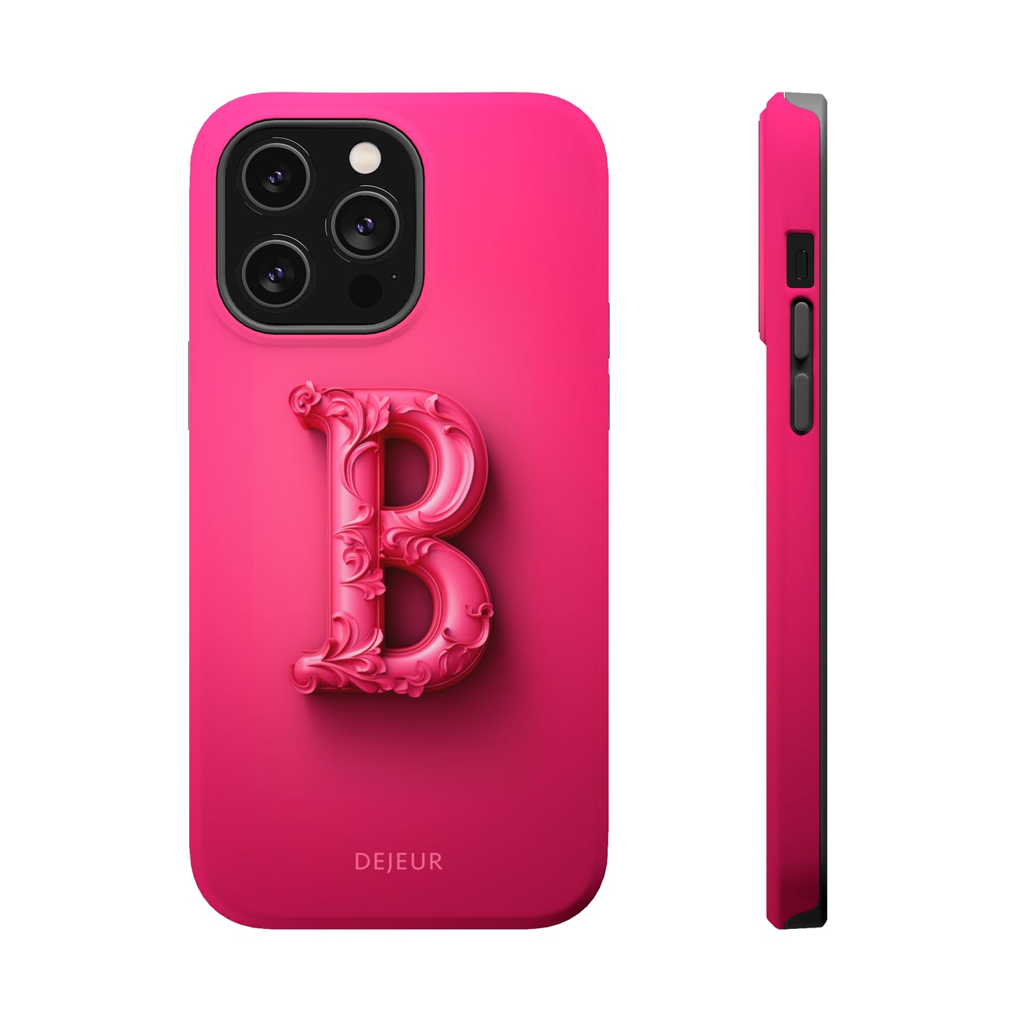 B Hot Pink - iPhone MagSafe Tough Case