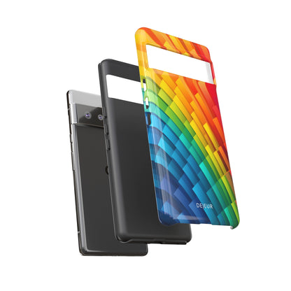 Rainbow Bars - Google Pixel Tough Case