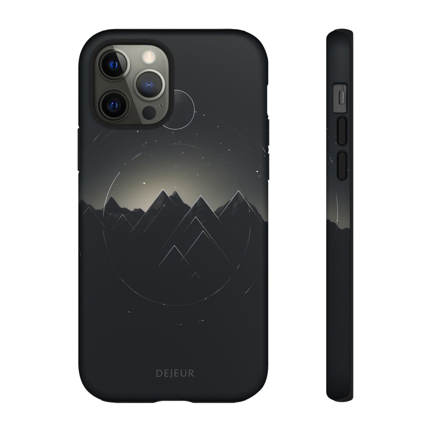 Dark Mountain Moon - iPhone Tough Case