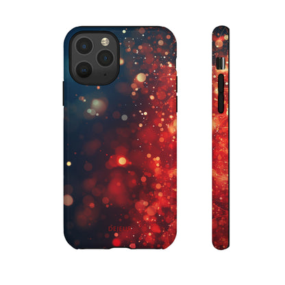 Midnight Red Shimmer - iPhone Tough Case