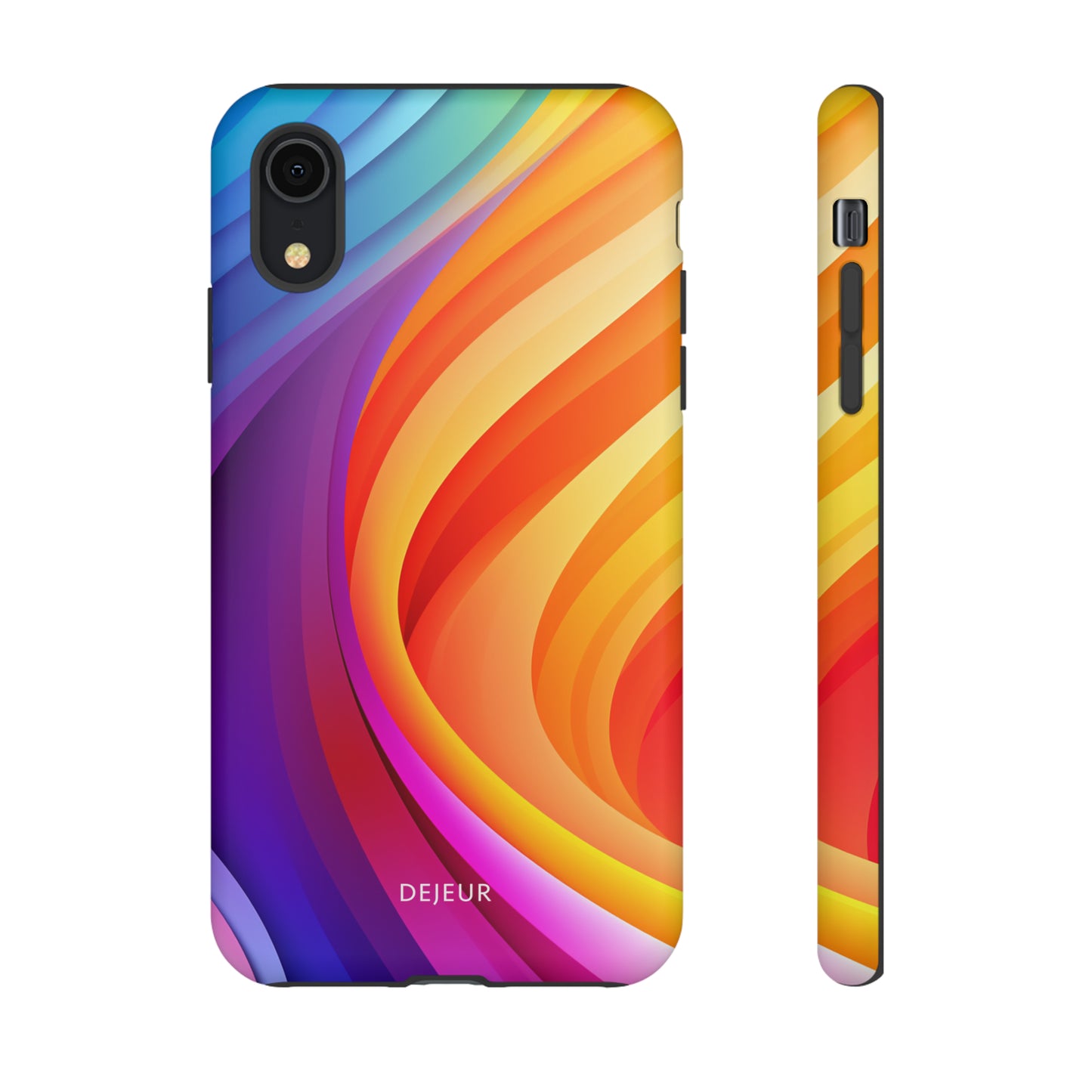 Rainbow Waves - iPhone Tough Case