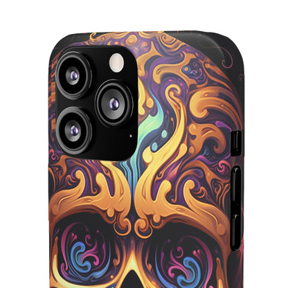 Paisley Skull - iPhone Snap Case