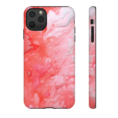 Rose Pink Marble - iPhone Tough Case