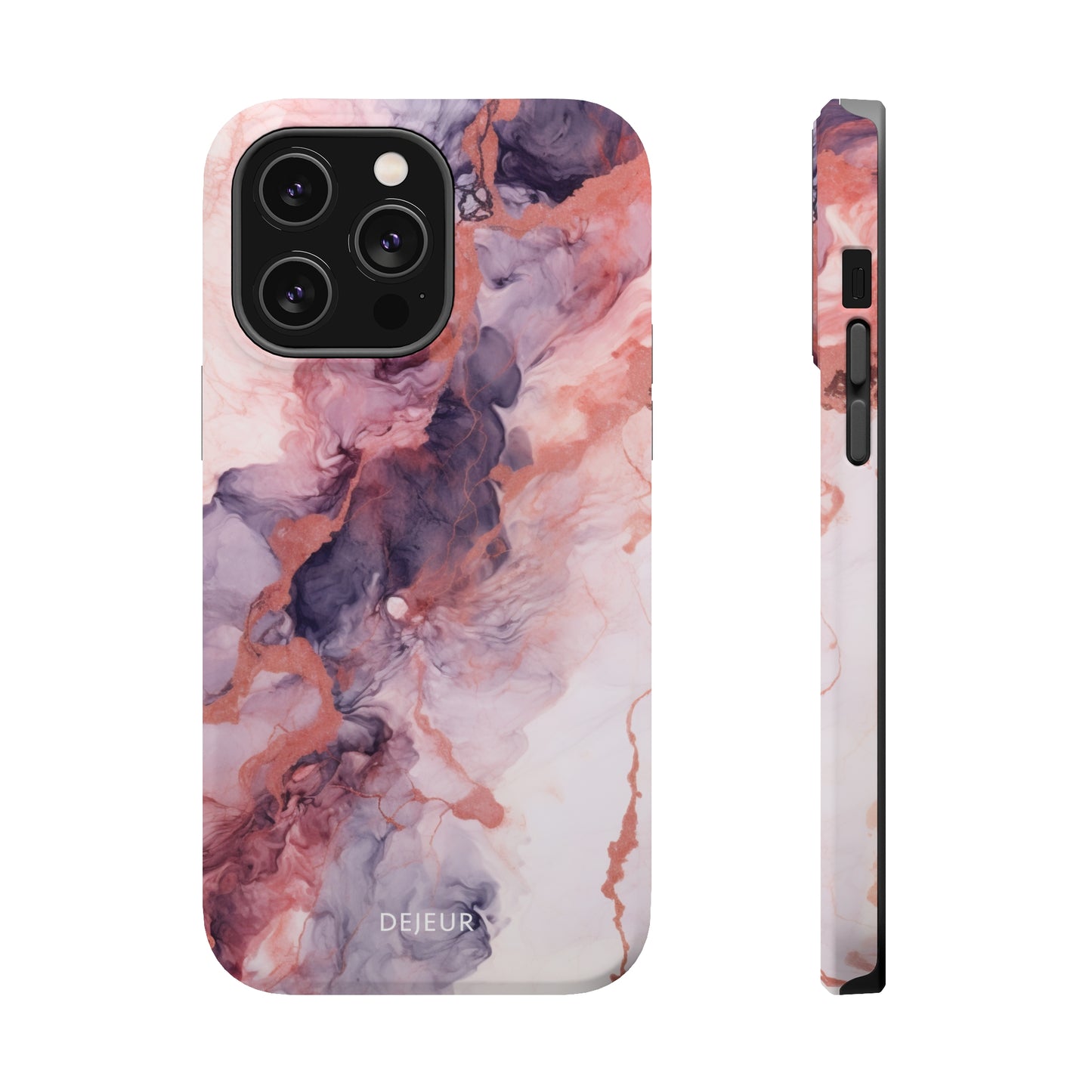 Royal Purple Marble - iPhone MagSafe Tough Case