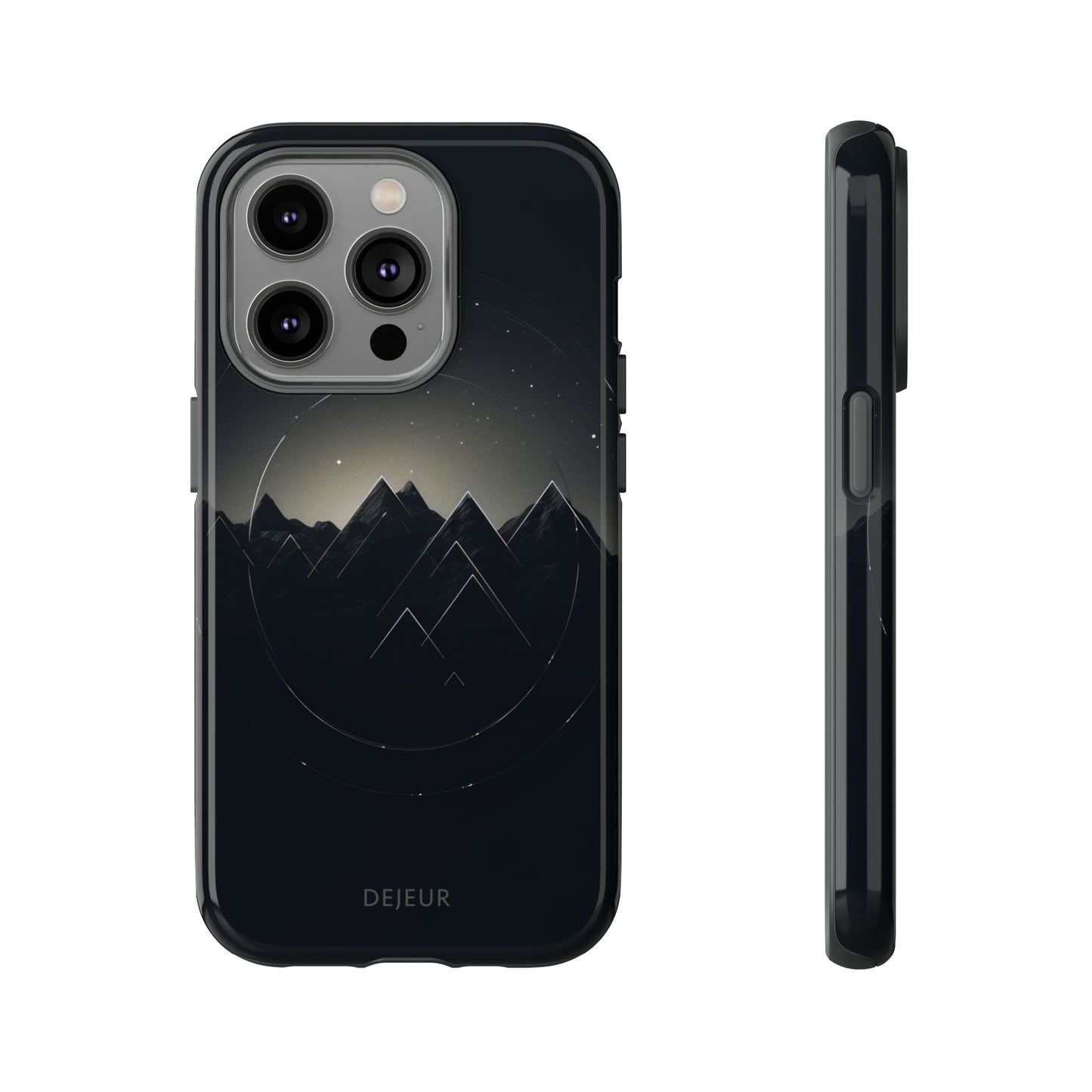 Dark Mountain Moon - iPhone Tough Case