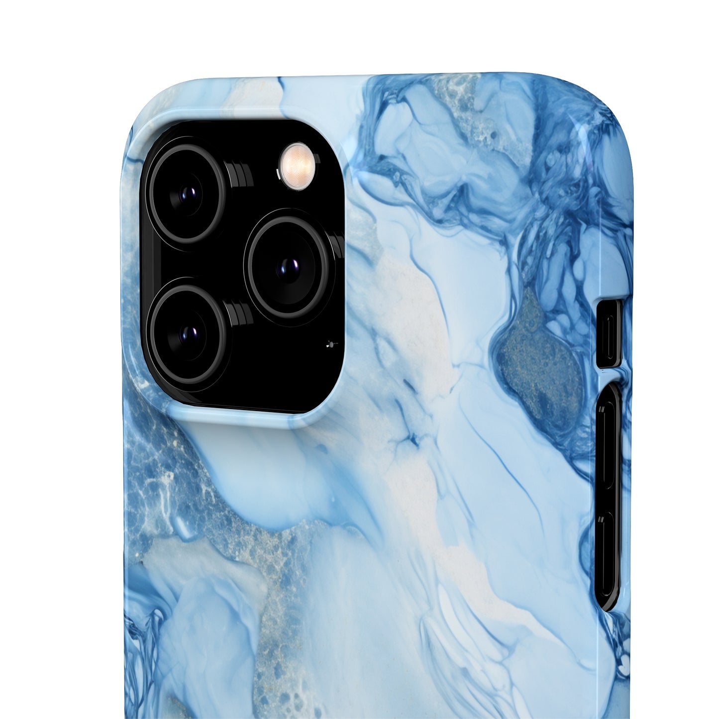 Sky Blue Marble - iPhone Snap Case