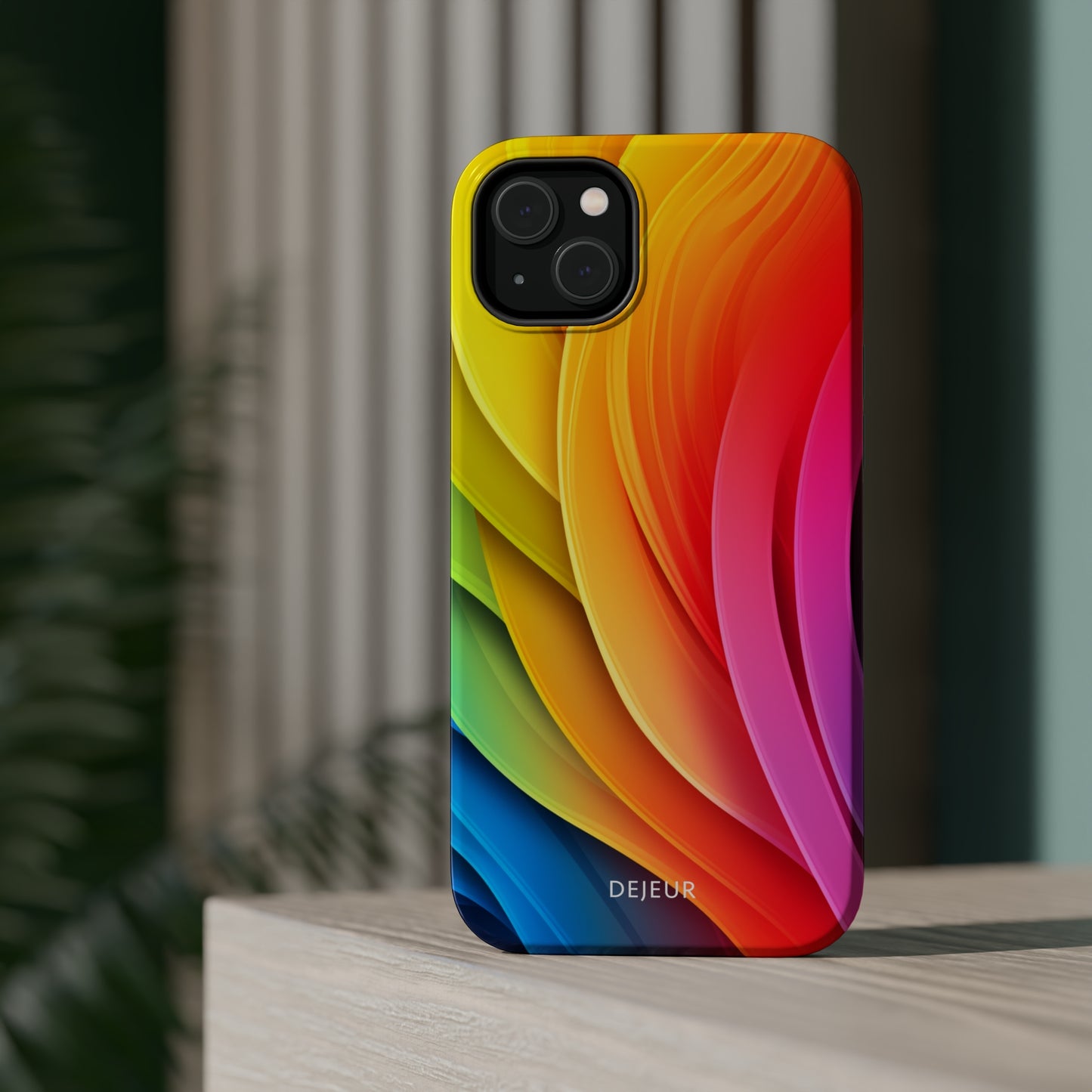 Rainbow Layers - iPhone MagSafe Tough Case