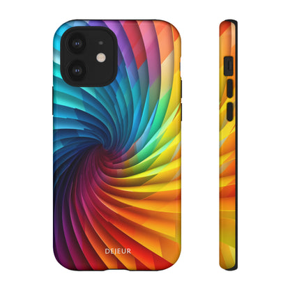 Rainbow Spiral - iPhone Tough Case