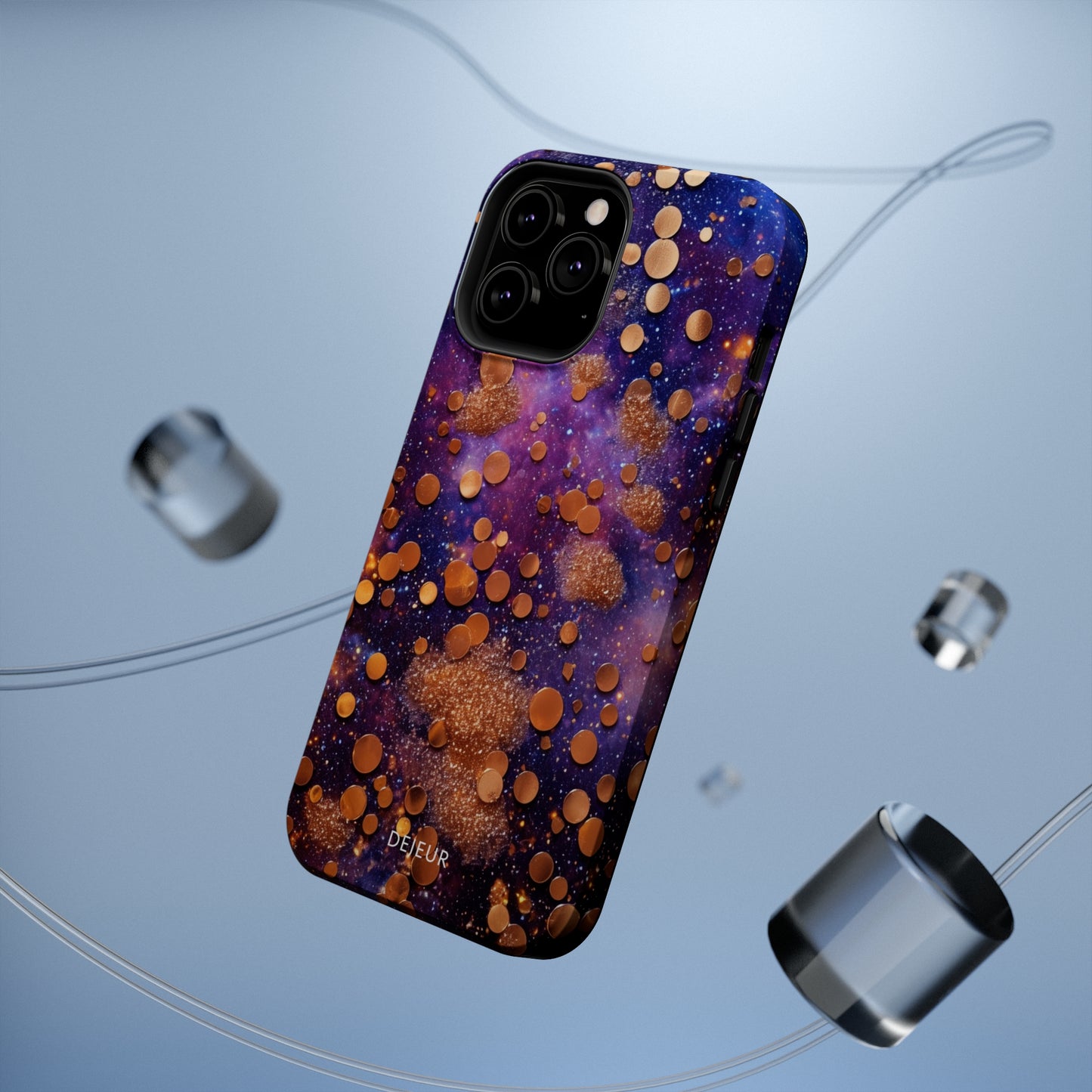 Cosmic Glitter Circles - iPhone MagSafe Tough Case