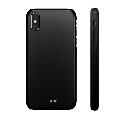 Carbon Black - iPhone Snap Case