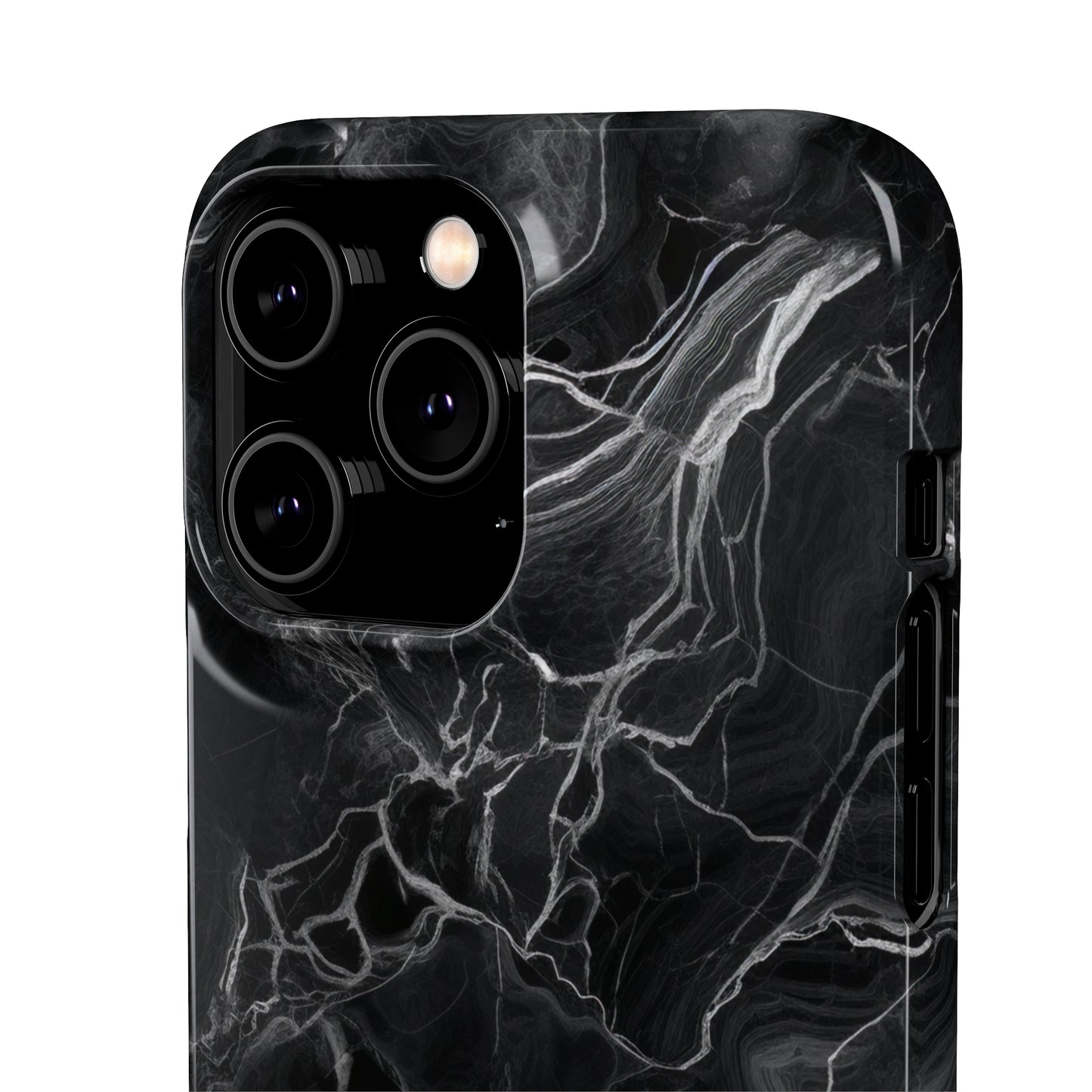 Dark Marble - iPhone Snap Case