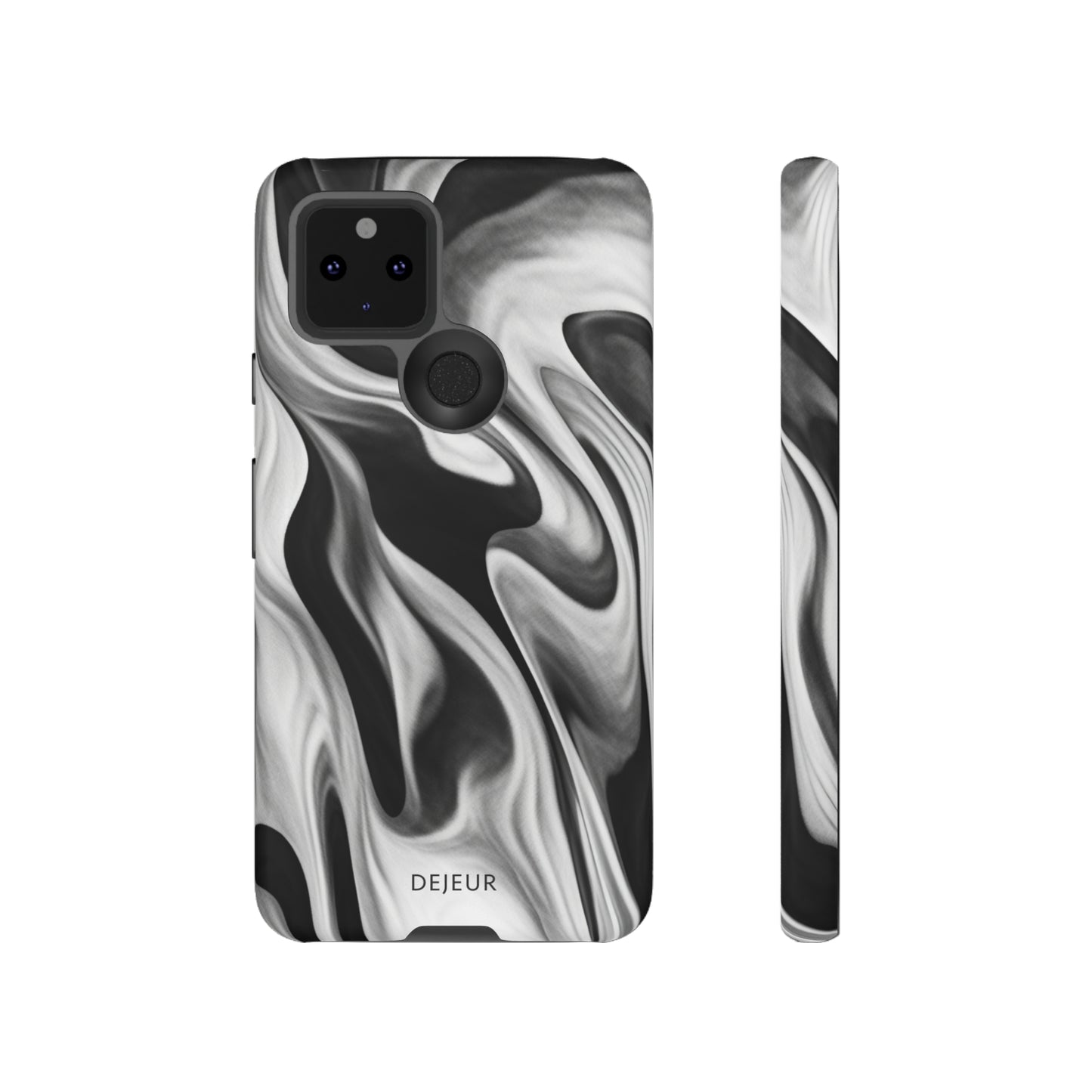 Misty Waves Monochrome - Google Pixel Tough Case