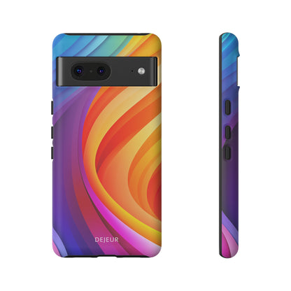 Rainbow Waves - Google Pixel Tough Case