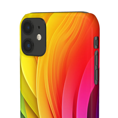 Rainbow Layers - iPhone Snap Case