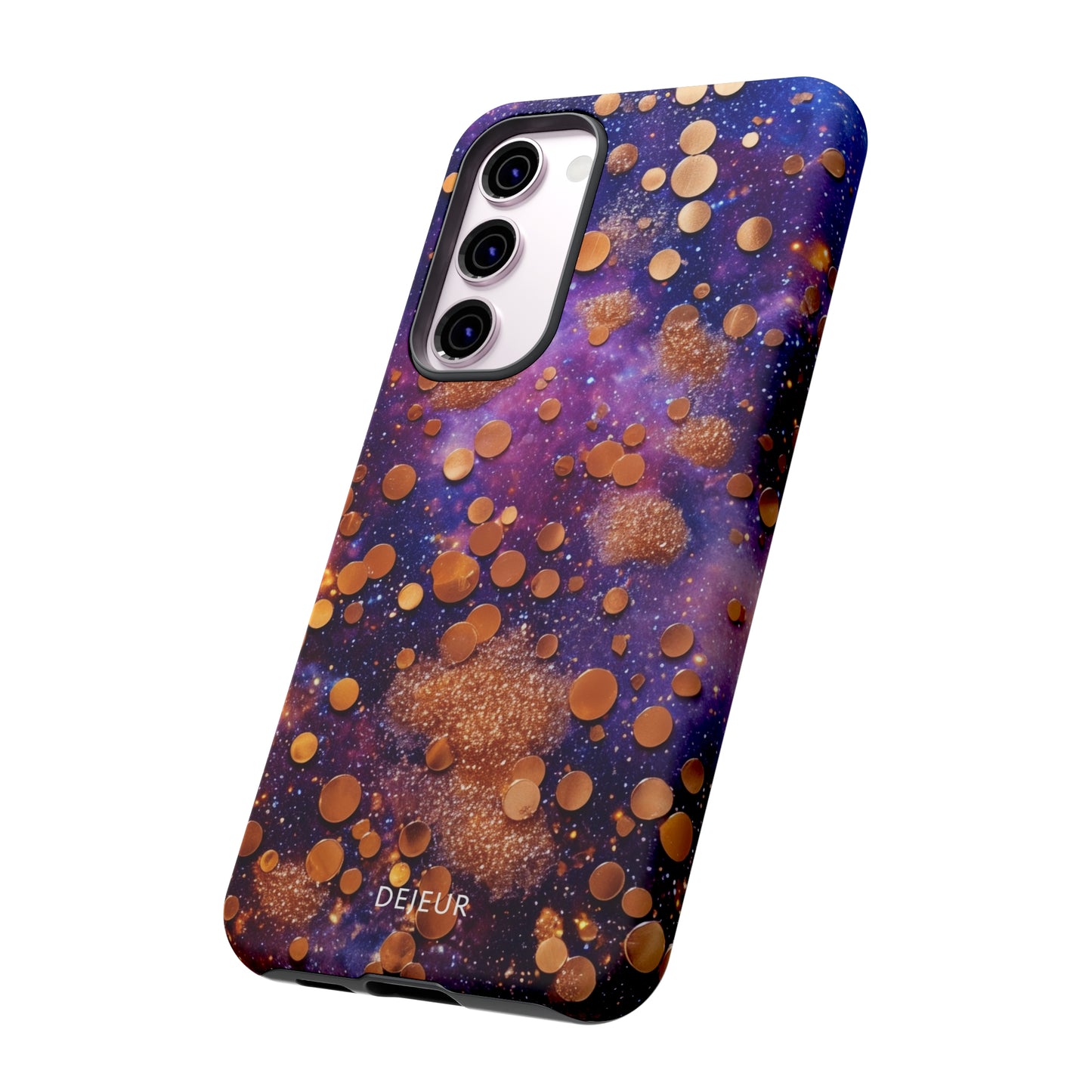 Cosmic Glitter Circles - Samsung Galaxy Tough Case