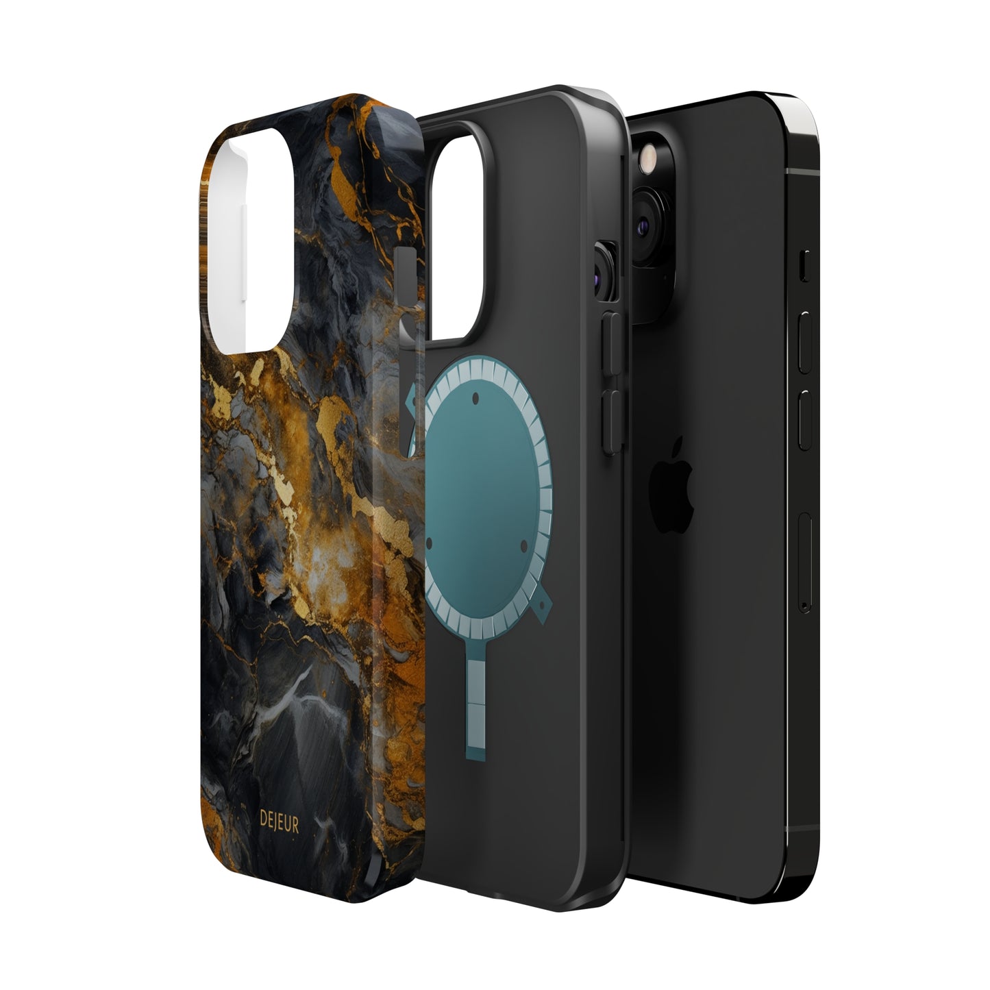 Platinum Gold Marble - iPhone MagSafe Tough Case