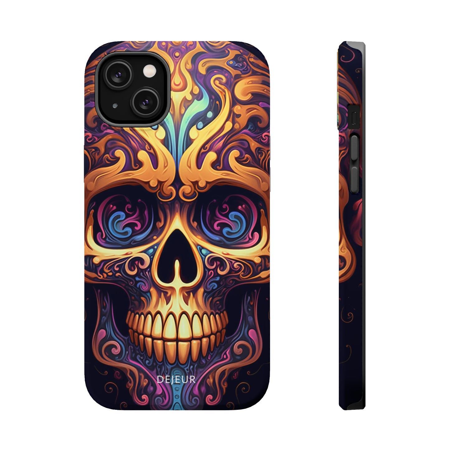 Paisley Skull - iPhone MagSafe Tough Case