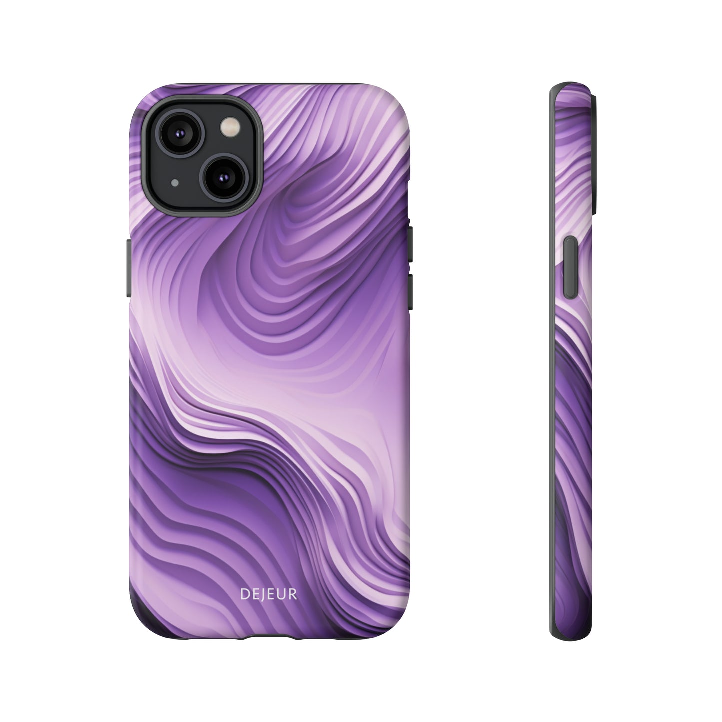 Violet Waves - iPhone Tough Case