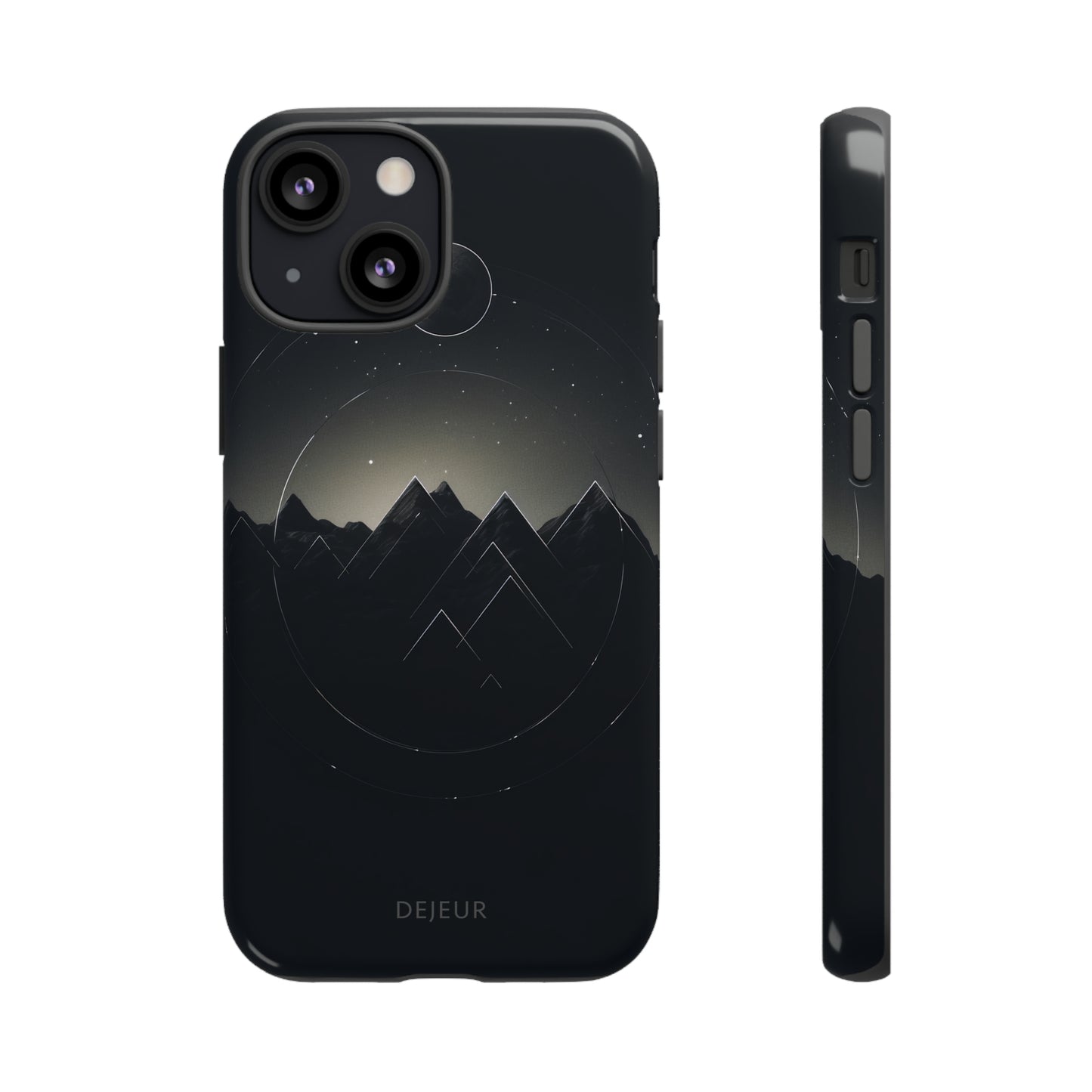 Dark Mountain Moon - iPhone Tough Case