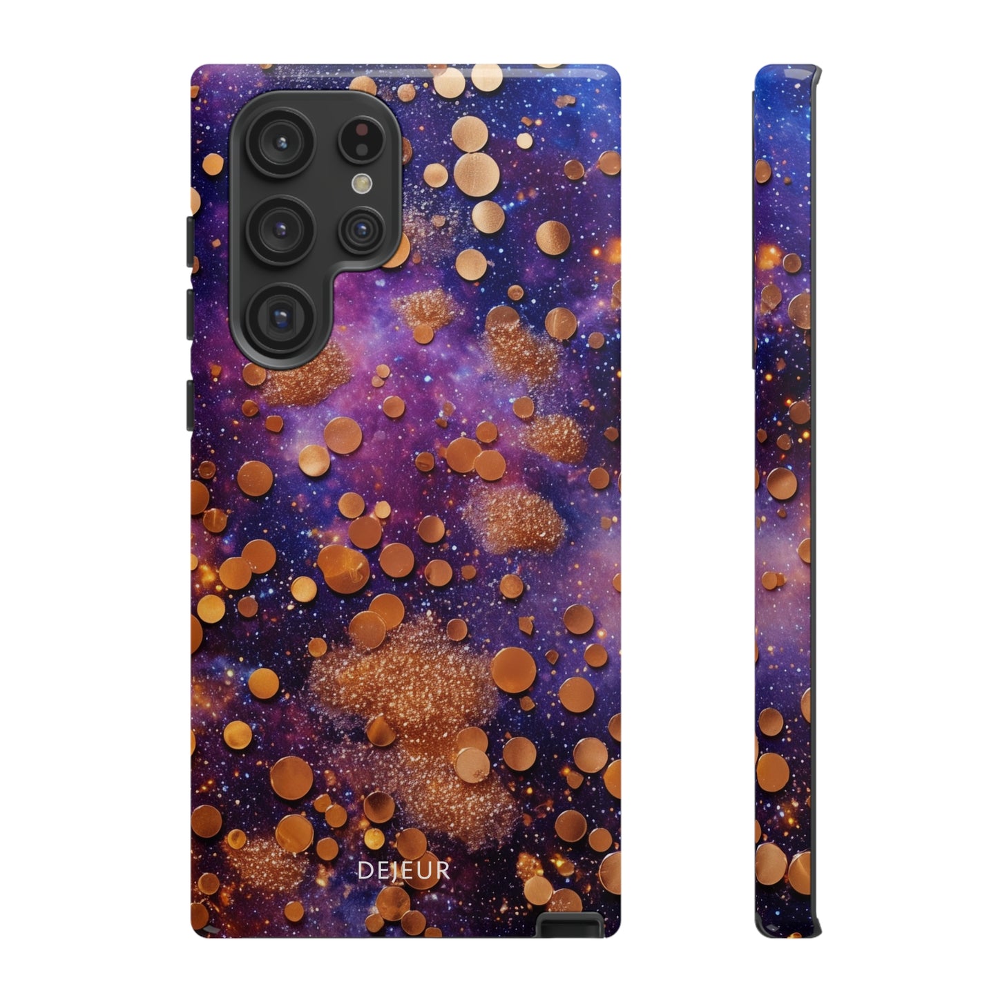 Cosmic Glitter Circles - Samsung Galaxy Tough Case