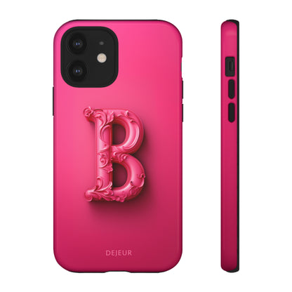 B Hot Pink - iPhone Tough Case