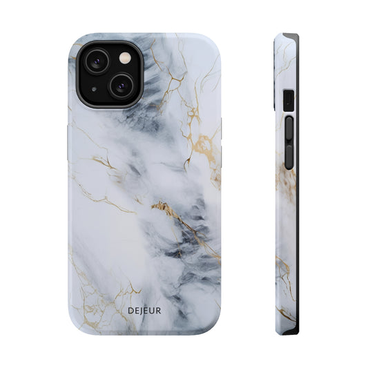 White Gold Marble - iPhone MagSafe Tough Case