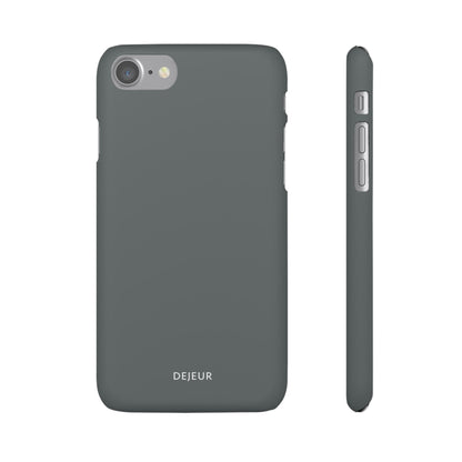 Graphite Grey - iPhone Snap Case