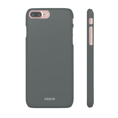 Graphite Grey - iPhone Snap Case