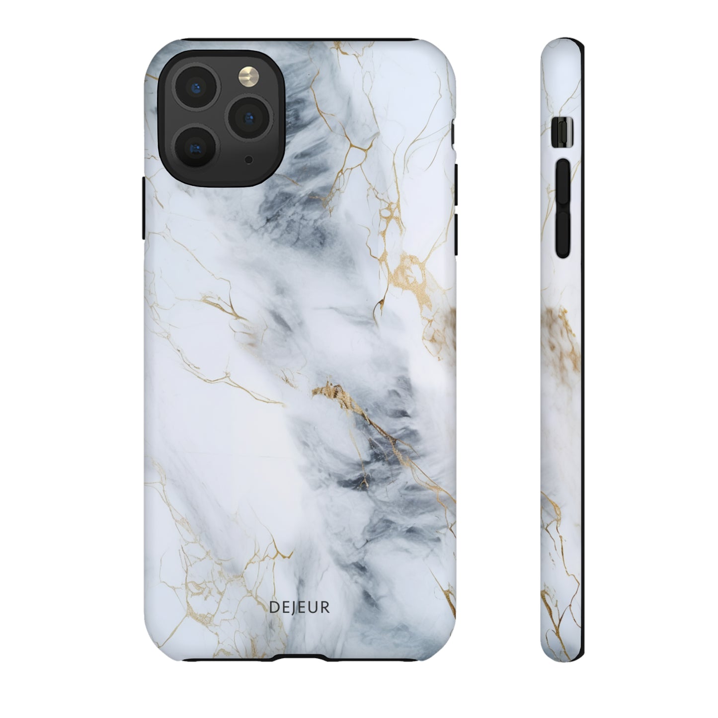 White Gold Marble - iPhone Tough Case