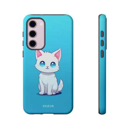 Blue Eyed Cutey Cat - Samsung Galaxy Tough Case