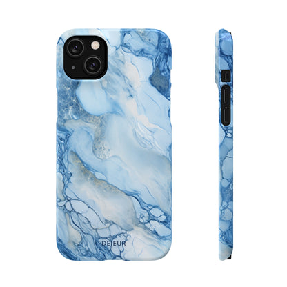 Sky Blue Marble - iPhone Snap Case