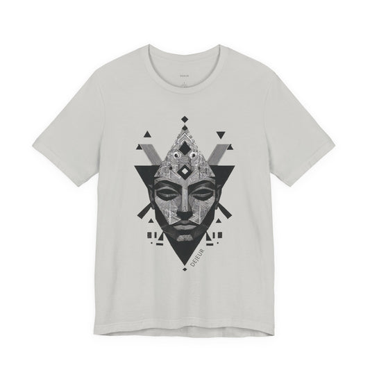 Monochrome Geometric Pharaoh - T-Shirt