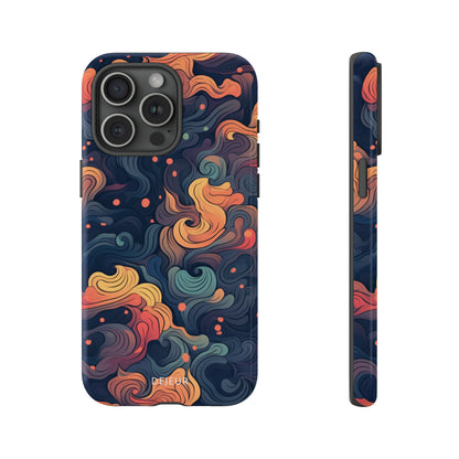 Fox Tail Swirls - iPhone Tough Case