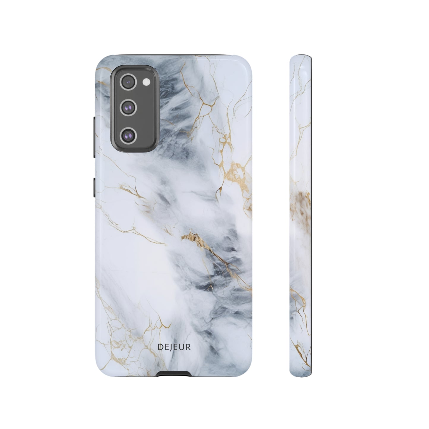 White Gold Marble - Samsung Galaxy Tough Case