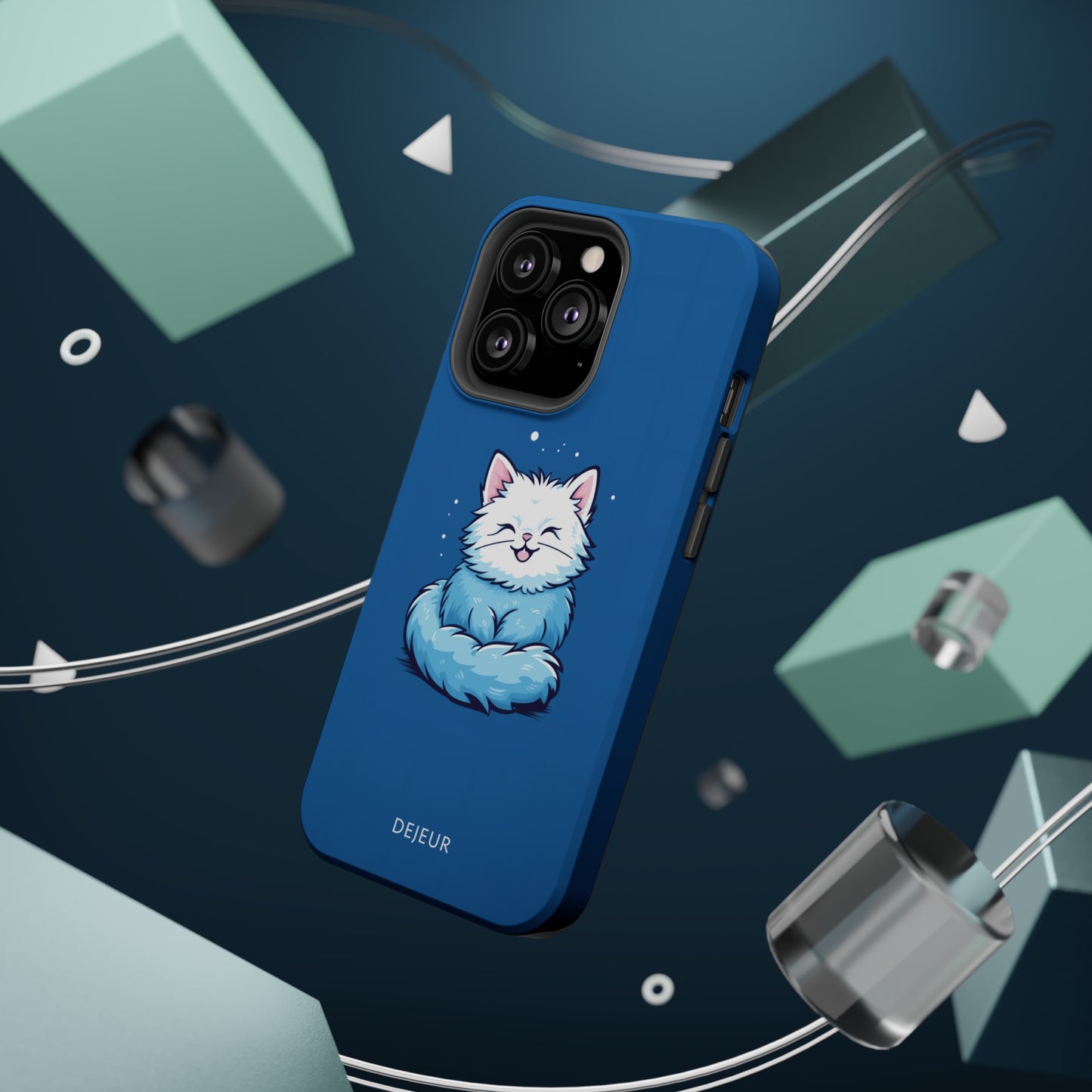 Sky Happy Cat - iPhone MagSafe Tough Case