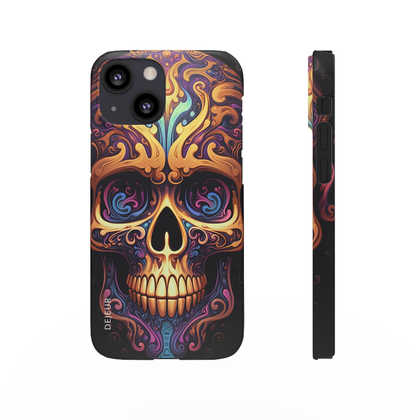 Paisley Skull - iPhone Snap Case