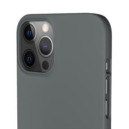 Graphite Grey B - iPhone Snap Case