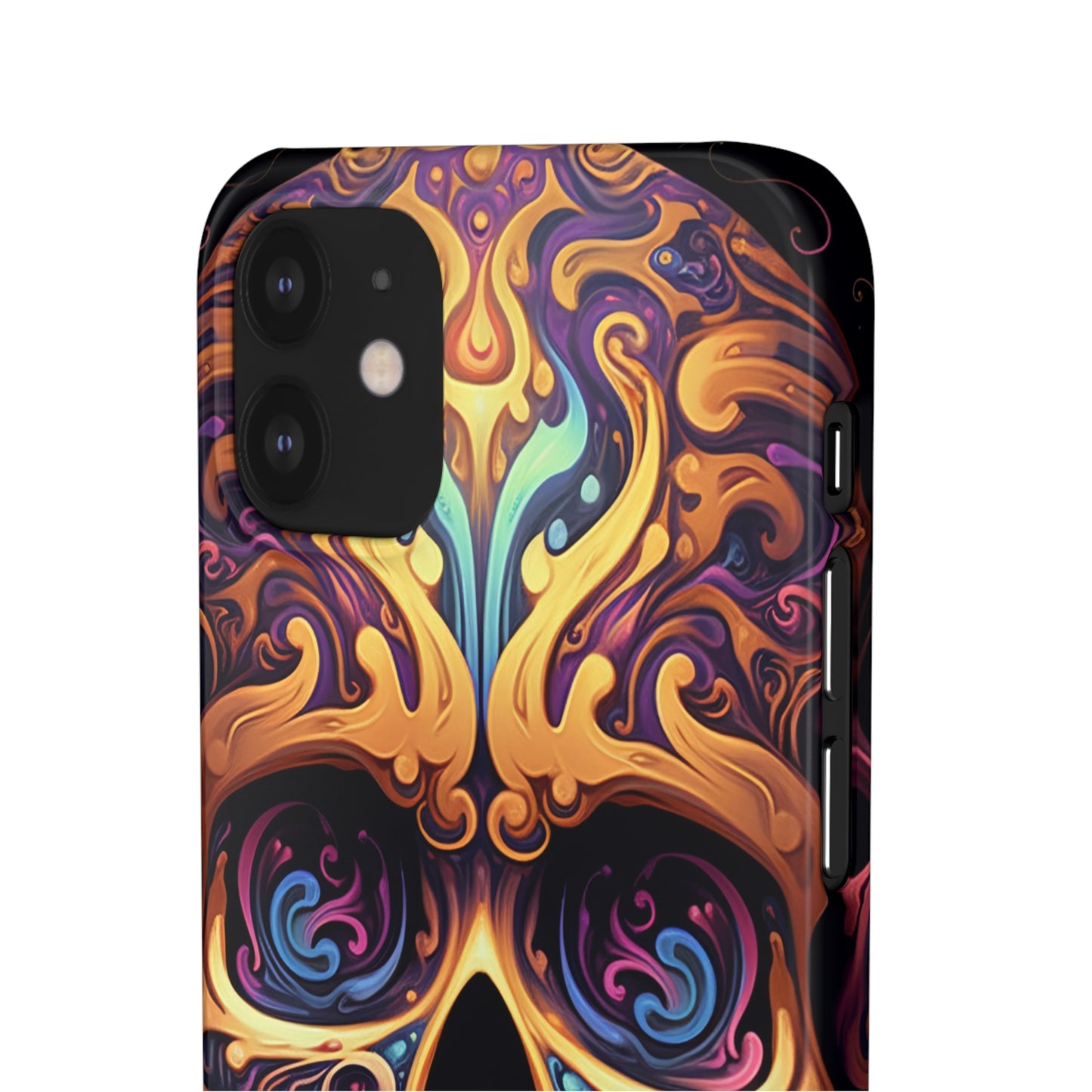 Paisley Skull - iPhone Snap Case