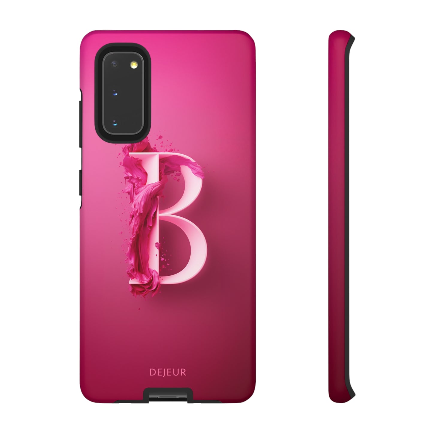 B Hot Pink Splash - Samsung Galaxy Tough Case