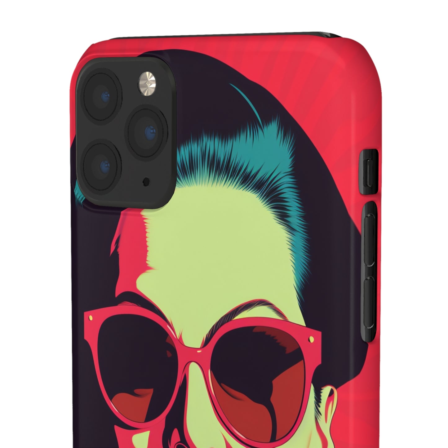 Umm Kulthum Red - iPhone Snap Case